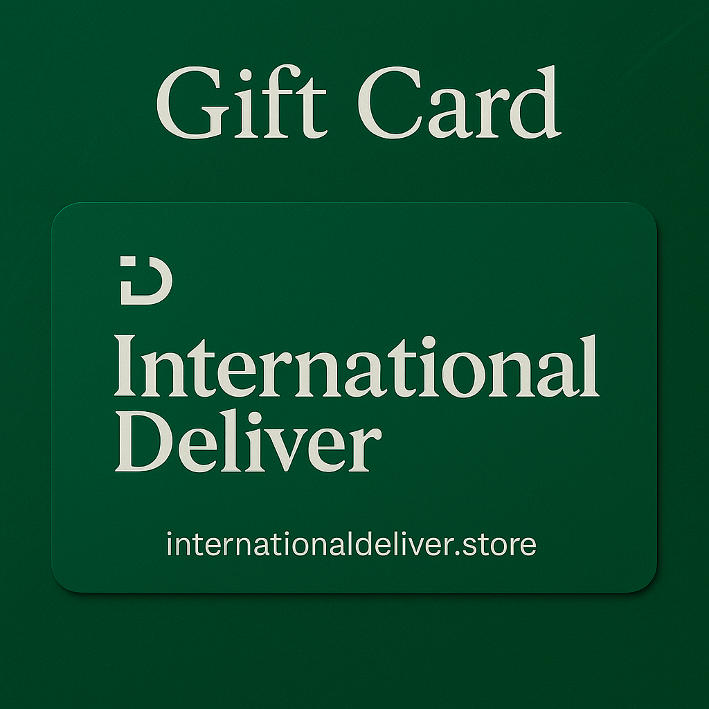 International Deliver Gift Card